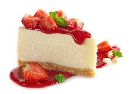 Strawberry cheesecake with Greek Yogurt